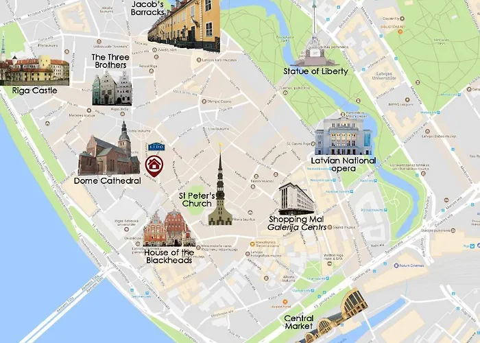 Lux-apartment In Medieval Part Of Old Riga